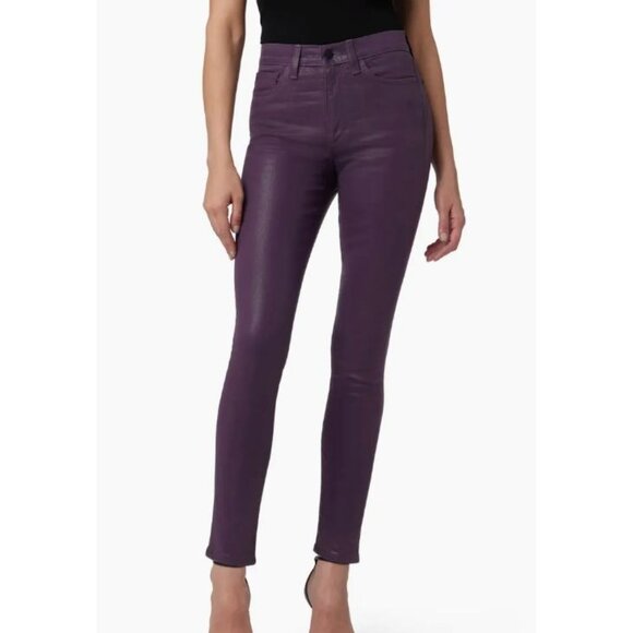 Joe's Coated High Waist Ankle Jeans